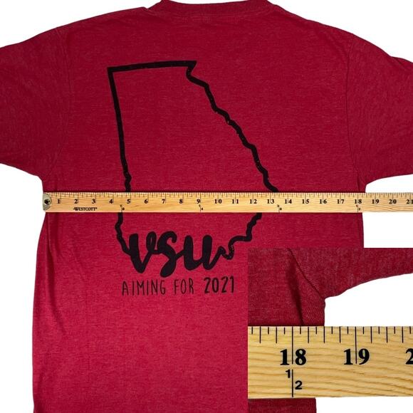 Valdosta State University VSU Blazers Tee Shirt Aiming for 2021 Medium - Picture 7 of 11